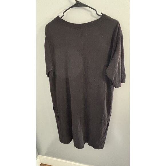 Mododoc Black Short Sleeved Dress Brand New Large - Picture 4 of 4